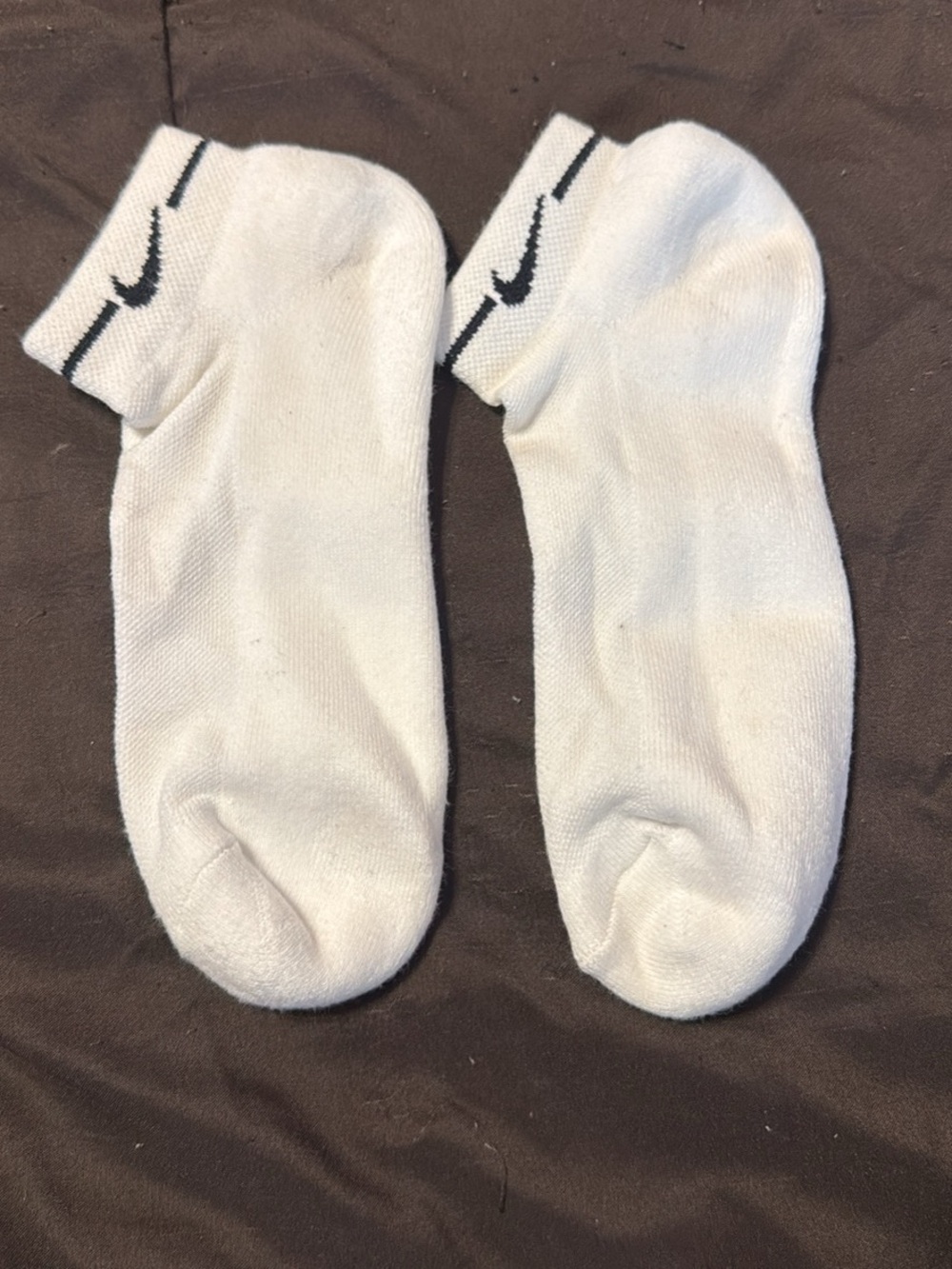 Nike MWhite Low-Cut Ankle Socks